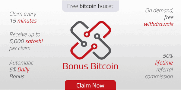Bonus bitcoin
