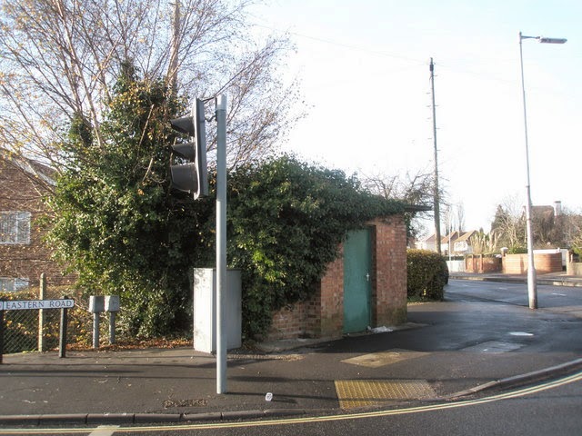 Old Police Box at the top of the Eastern Road