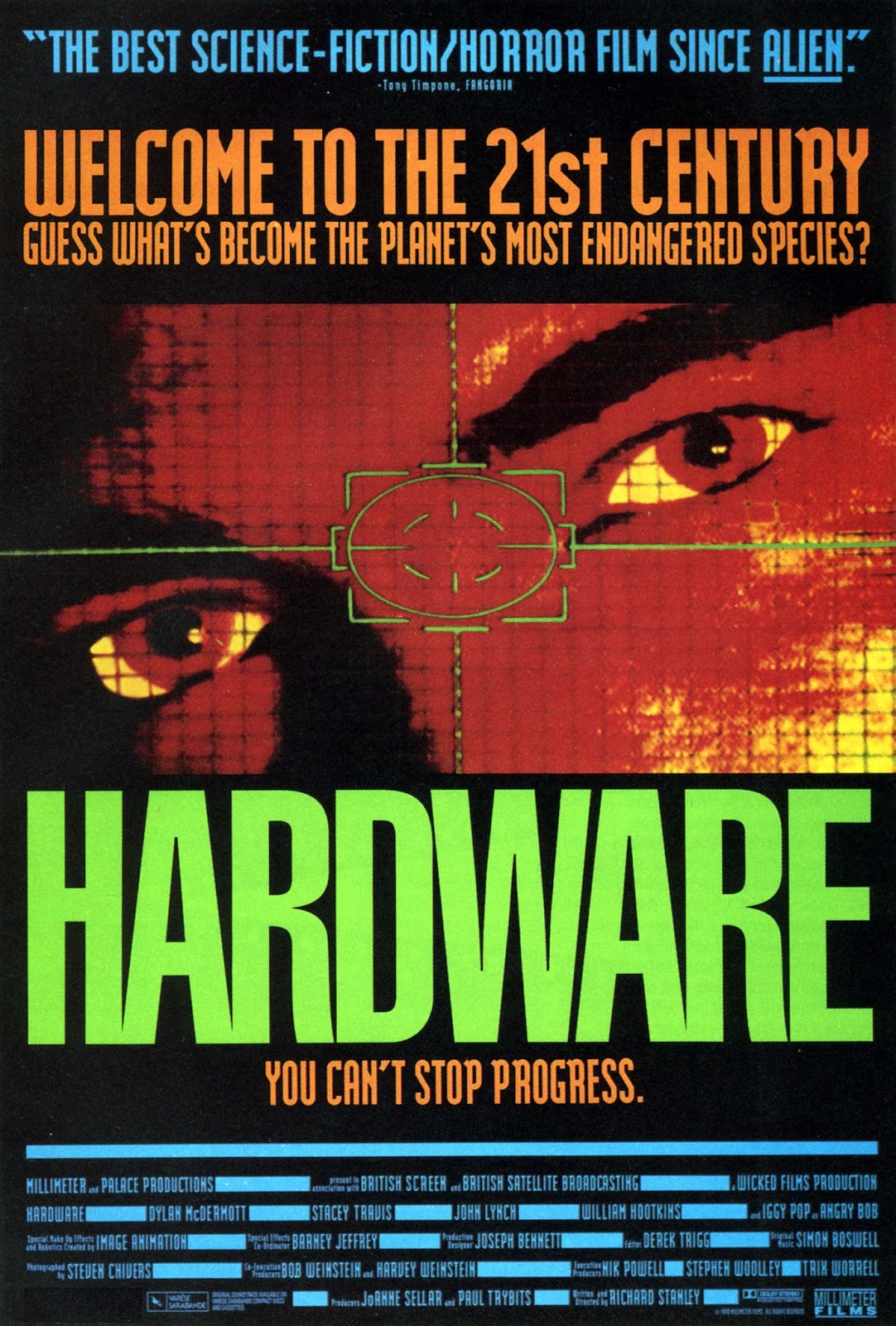 The Movie Sleuth Cyberpunk Week Hardware (1990) Reviewed