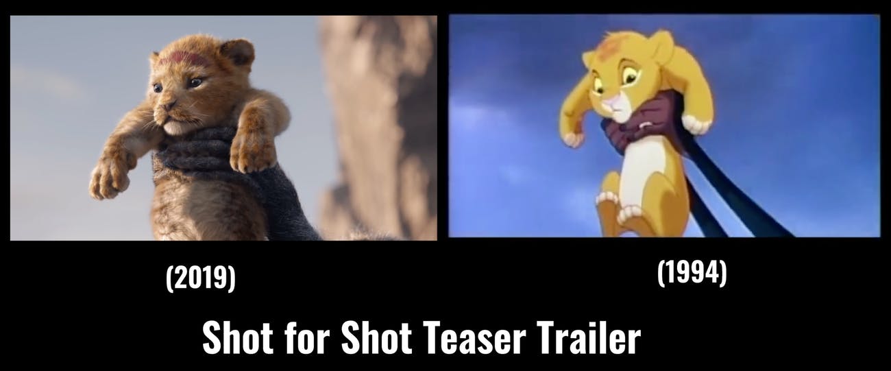 lion king teaser trailer
