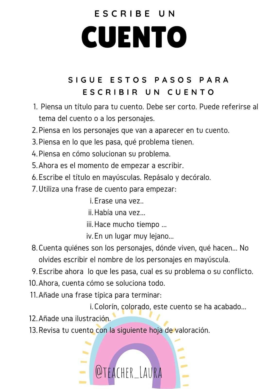 Pasos Para Escribir Un Cuento Como Escribir Un Libro vrogue.co