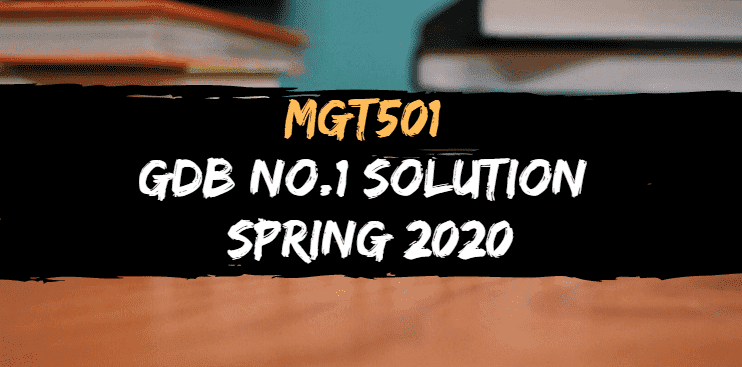 Mgt503 assignment 1 solution 2021 image