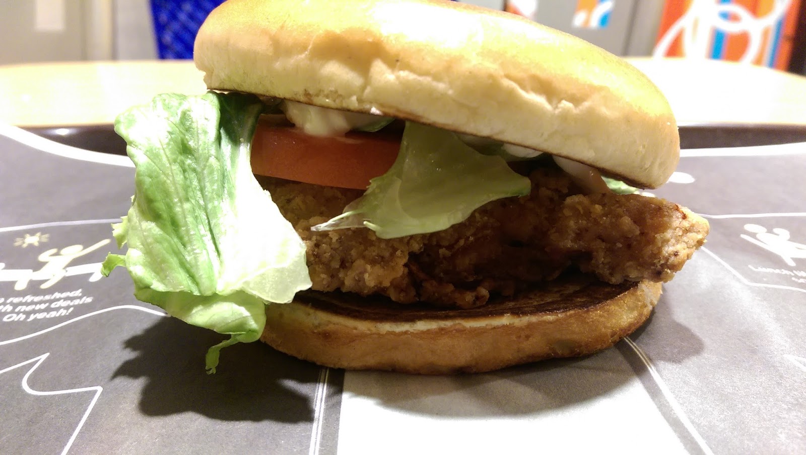 Steve's US and Canada Chow Down Buttermilk Crispy Chicken Burger