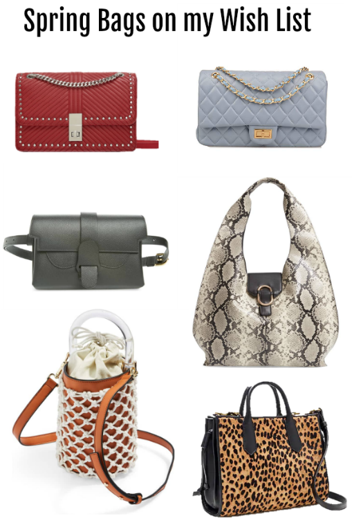 Spring Bags on my Wish List