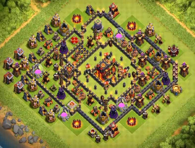 Base Town Hall 11 Clash of Clans Trophy