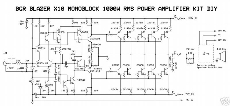 [Download 22+] 3000w Power Amplifier Circuit Diagram Pdf