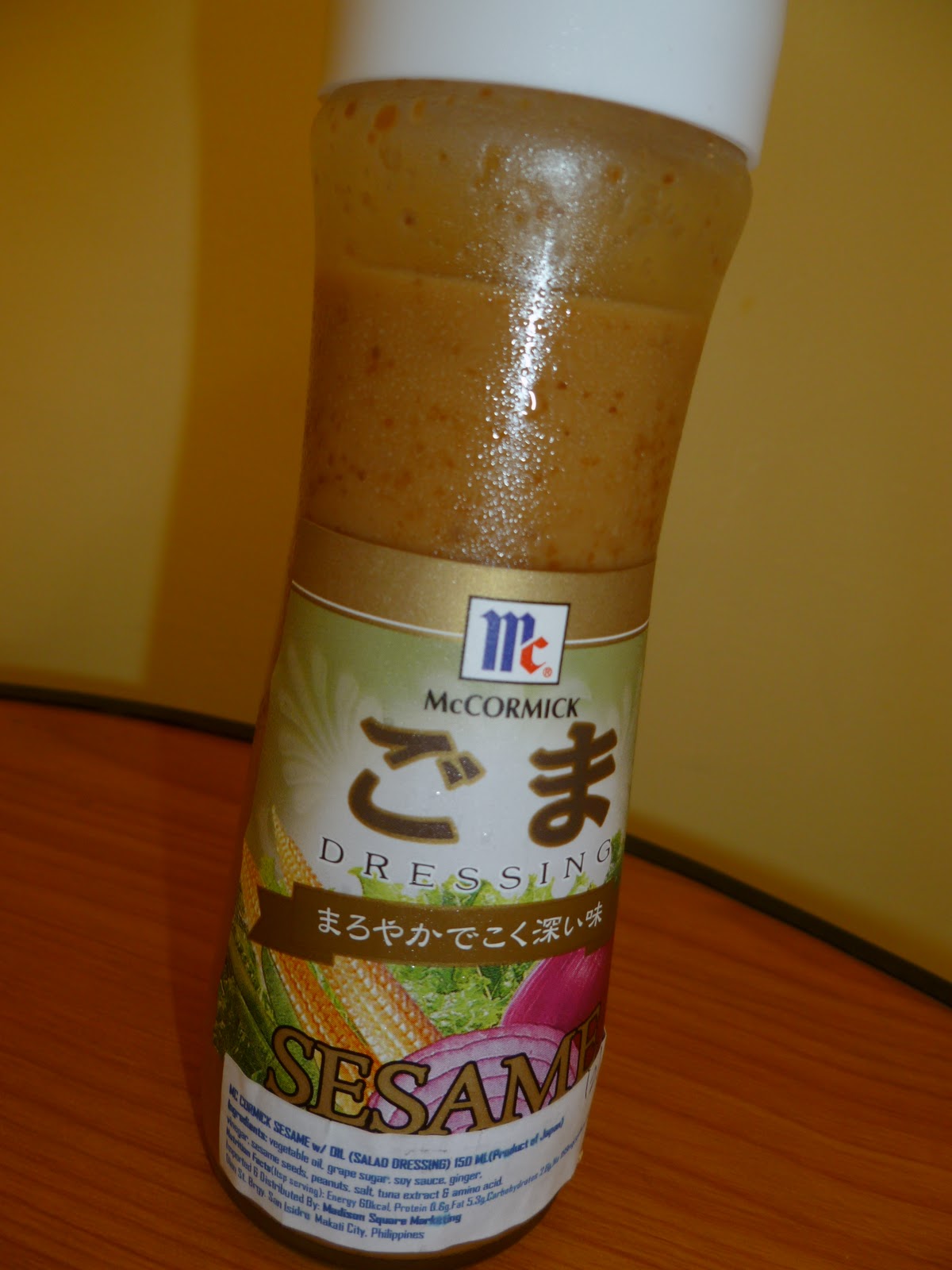 Living the Good Life for Less Japanese Goma (Salad) Dressing