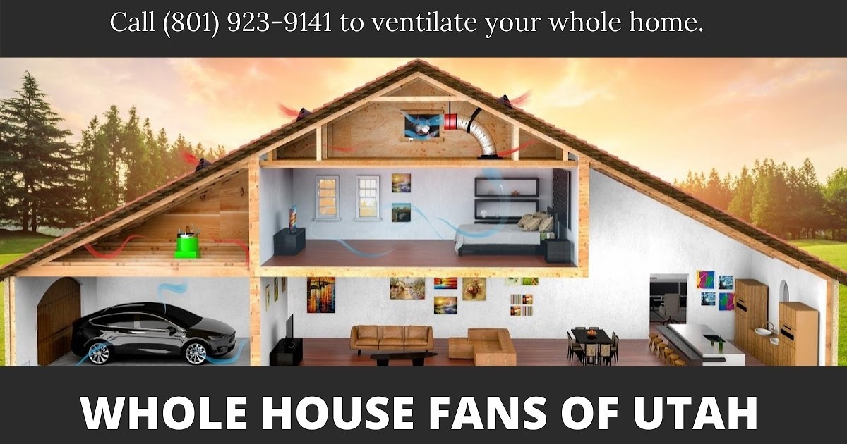 Advantages of Whole House Cooling Fans in Utah