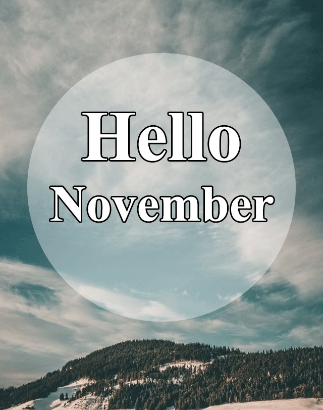 Trọn Bộ Hình Ảnh Chào Tháng 11 Đẹp Nhất, Hello November 2020