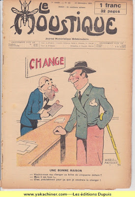 Le Moustique, Marcel Antoine, numéro 50, 1931