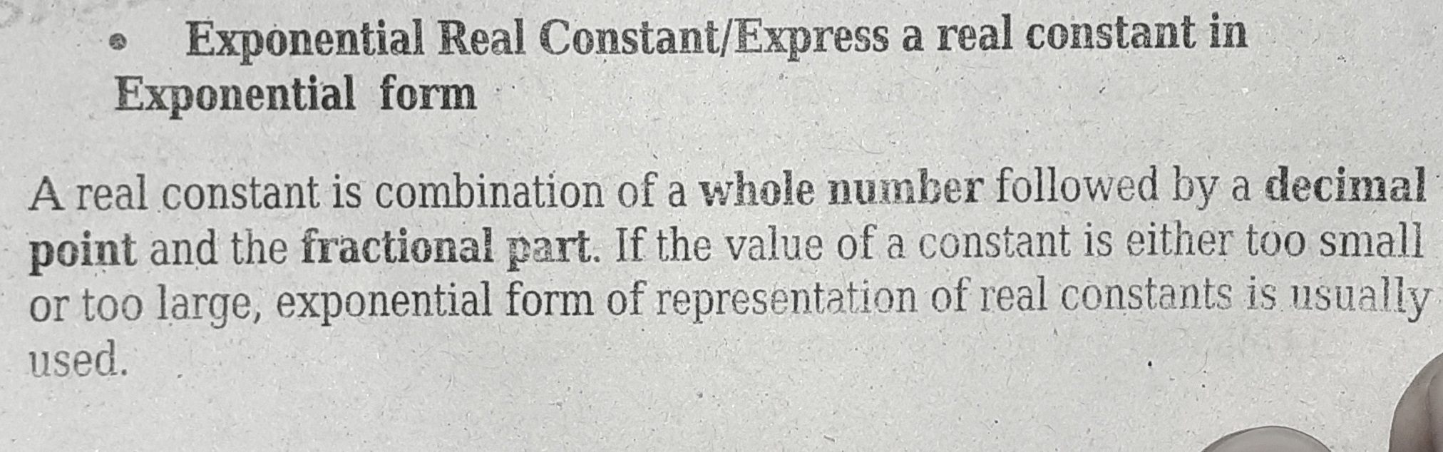 Basic Science Education: Exponential Real Constant in C Programming ...