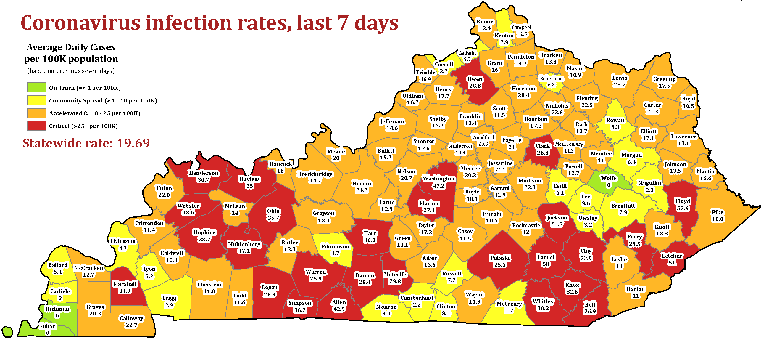 KENTUCKY HEALTH NEWS: CDC recommends universal masking in schools, and in high-transmission 