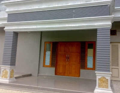 Download Minimalis Sederhana Model Tiang Teras Rumah Minimalis Modern PNG