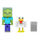 Minecraft Chicken Jockey Build-a-Portal Series 3 Figure
