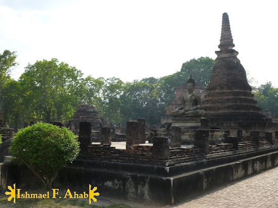 Temle ruins in Sukhothai Historical Park