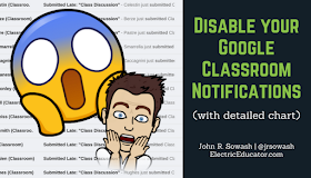 Disable Google Classroom Notifications
