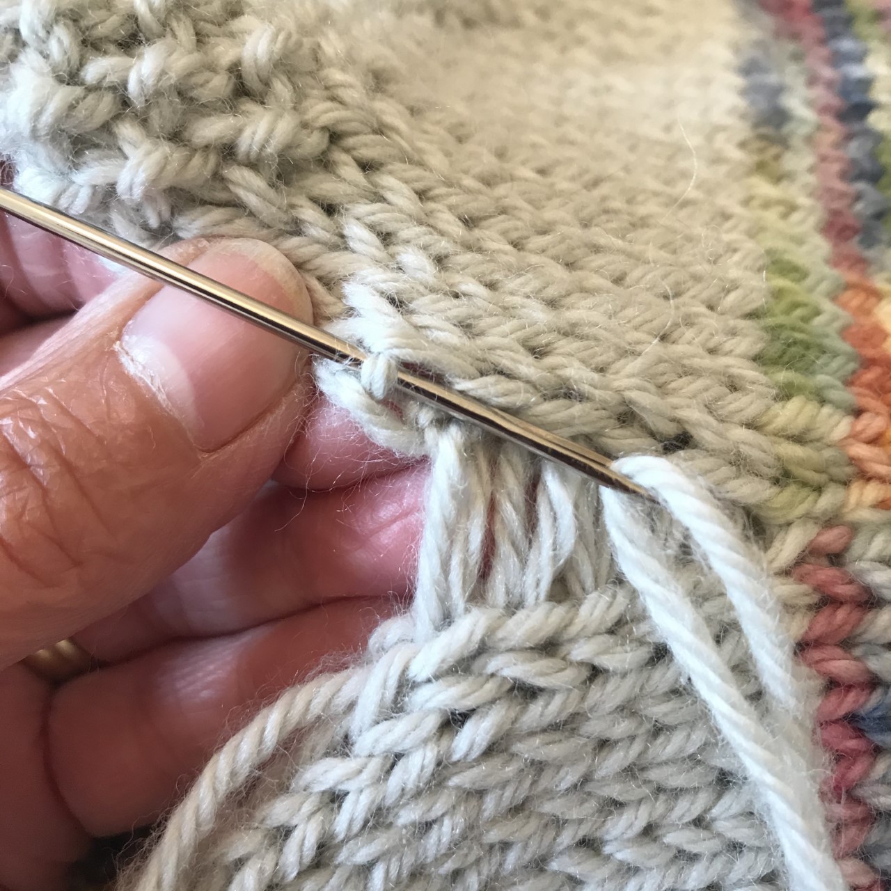 Mattress stitch magic
