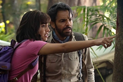 Dora And The Lost City Of Gold Eugenio Derbez Isabela Moner Image 1