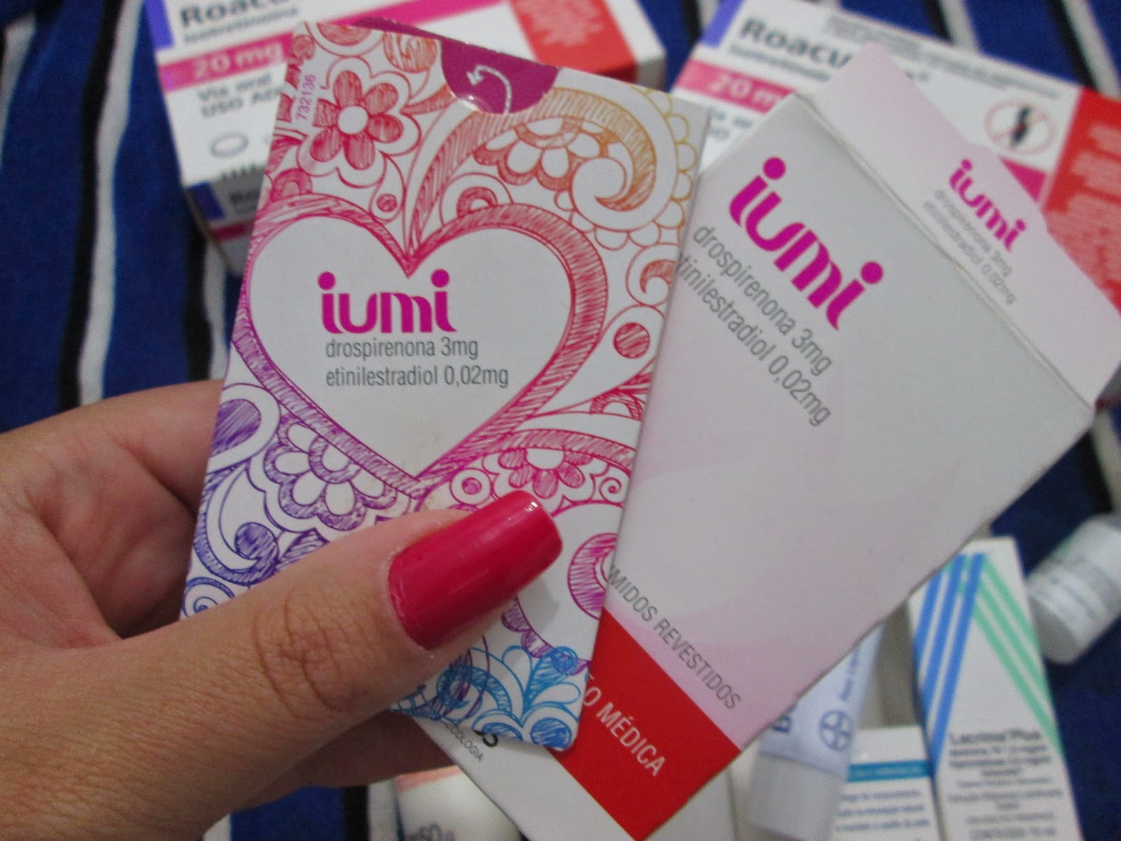 Vida com Roacutan Os remédios