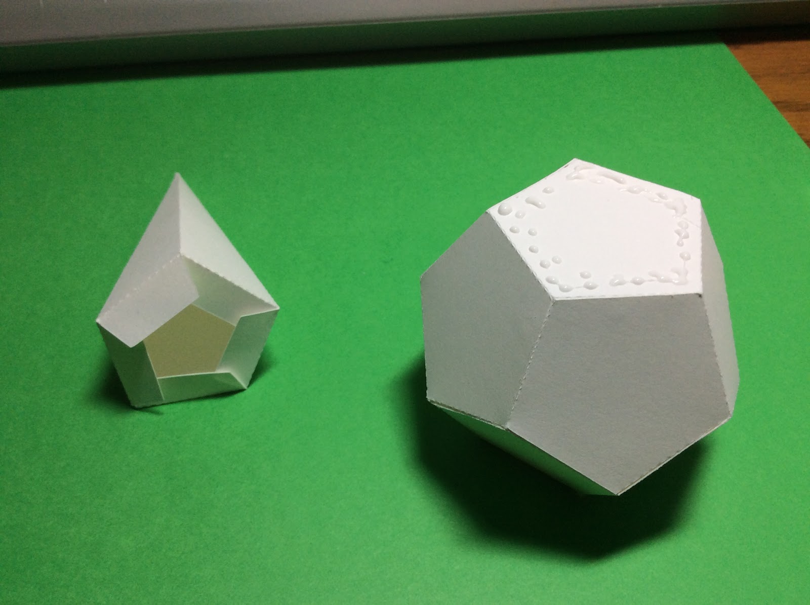 Papercrafts and other fun things A STEM Project A Small Stellated