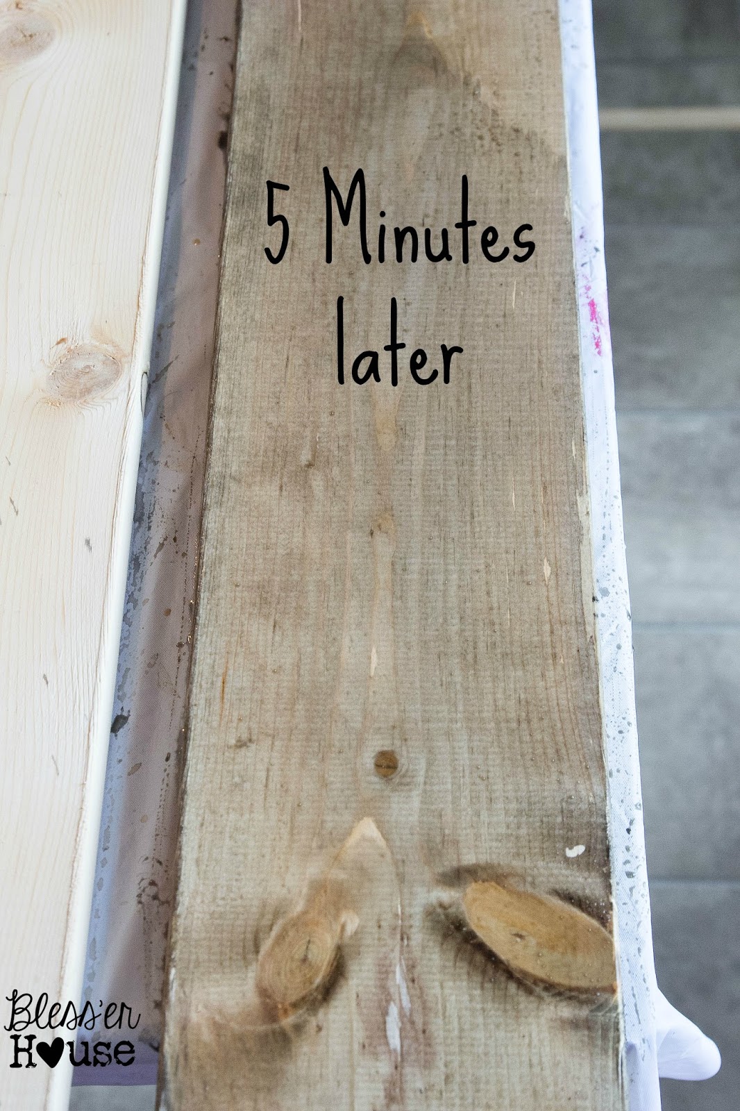 The Most Inexpensive All Natural Wood Stain Method Bless'er House