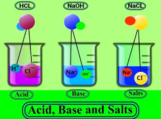 Acids, Bases, Salt -IV (Class X)