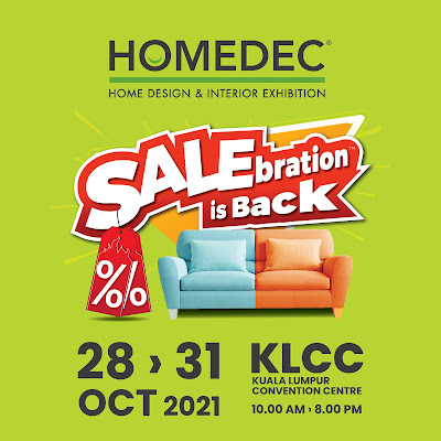 Pameran HOMEDEC Di Kuala Lumpur Convention Centre 28 - 31 Oktober 2021