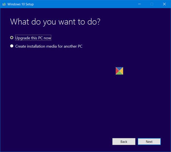 Windows 10AnniversaryUpdateをダウンロードする