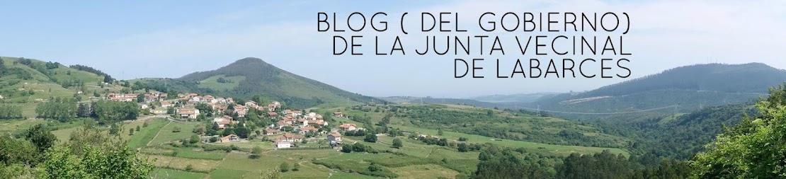       BLOG DEL GOBIERNO DE LA JUNTA VECINAL DE LABARCES