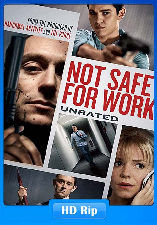 Not Safe For Work 2014 720p BDRip Hindi Tamil Eng x264 | 480p 300MB | 100MB HEVC