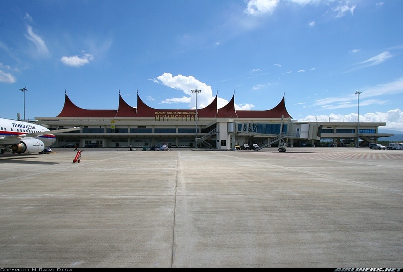 transportspot Airport  in West Sumatra  Indonesia 