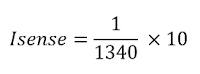 VN7040 Isense Calculation