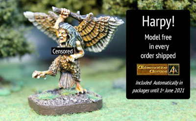 Harpy free in May orders and news at Alternative Armies