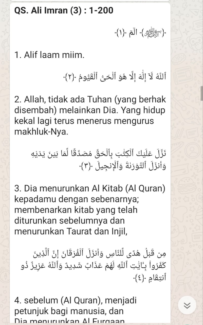 cara pasang bot al quran di whatsapp