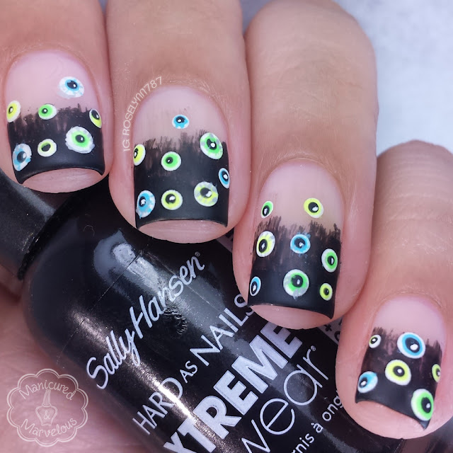 13 Days of Halloween: Eyeball Nailart