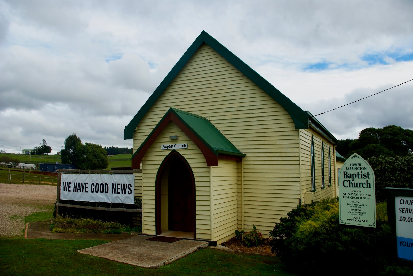 No. 471 Lower Barrington Baptist Church 'Holding the Fort'