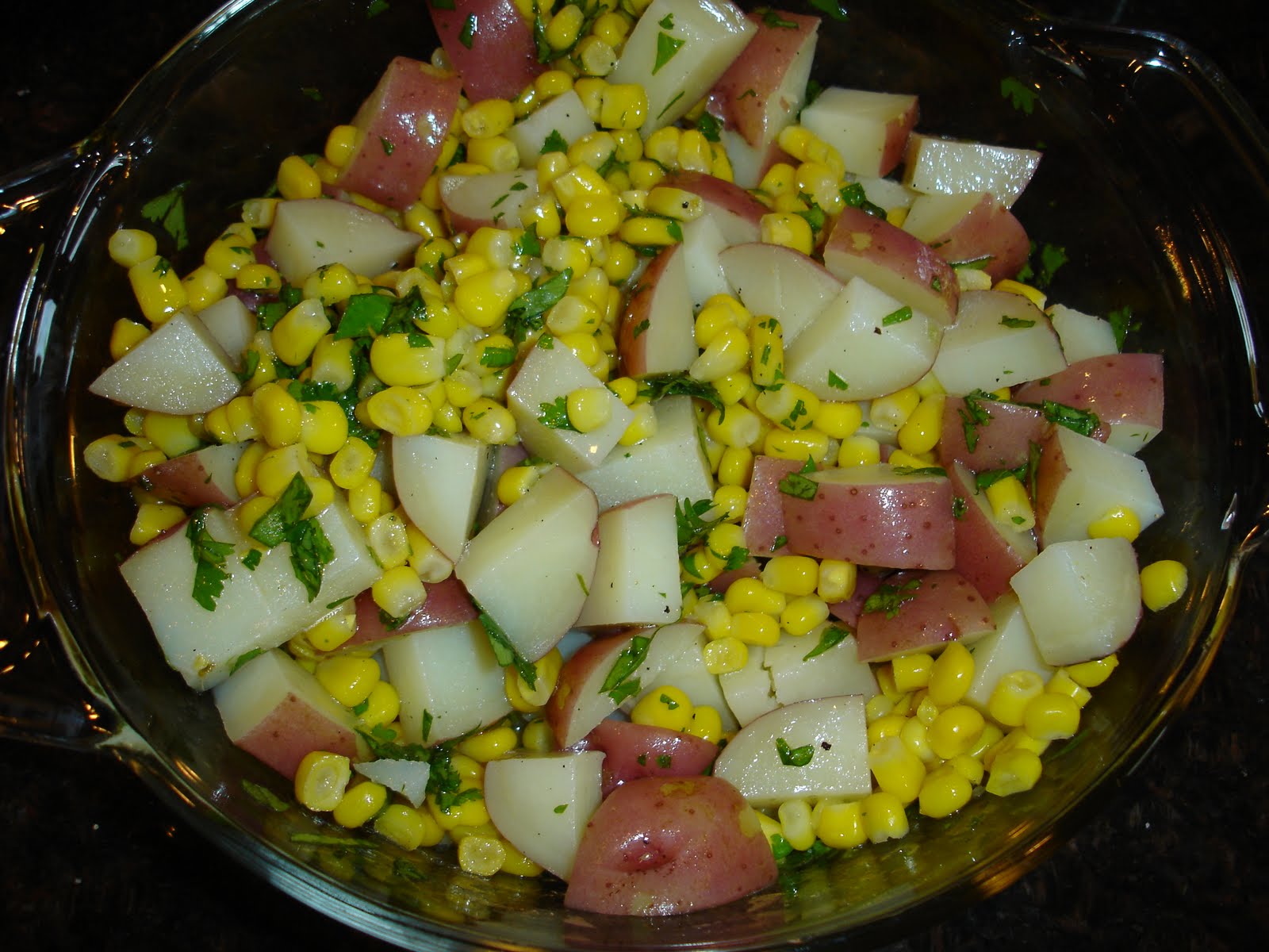 Journey to Fabulous Foods Corn & Potato Salad