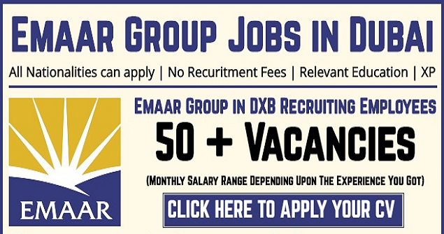 Latest Jobs At Emaar Group Dubai