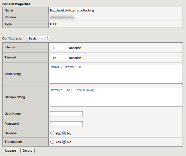 F5 Load Balancer F5 BIGIP health checks and HTTP errors
