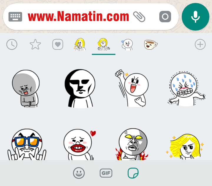 89 Sticker Pack Line Moon & James Lucu Untuk WHATSAPP Namatin