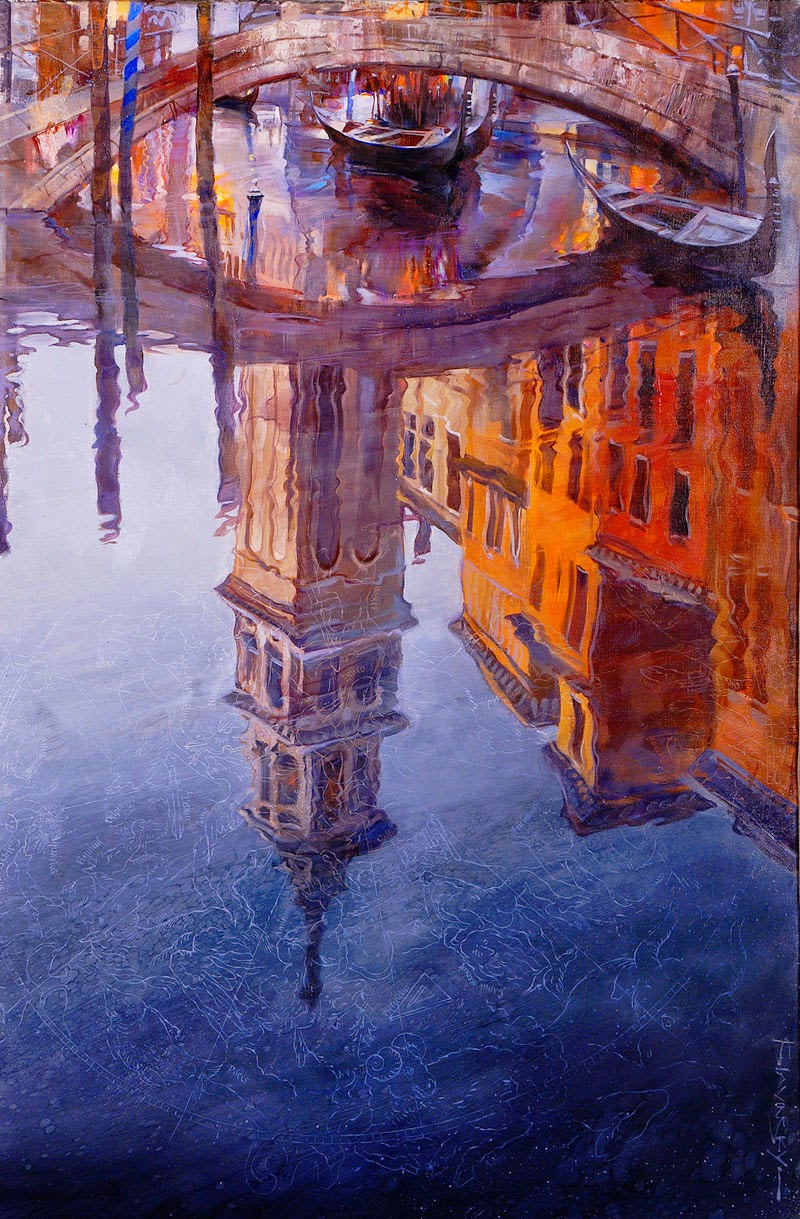 отражение живопись. портрет с отражением. отражение леса в воде. отражение живопись. картины ласло гулиса laszlo gulyas.