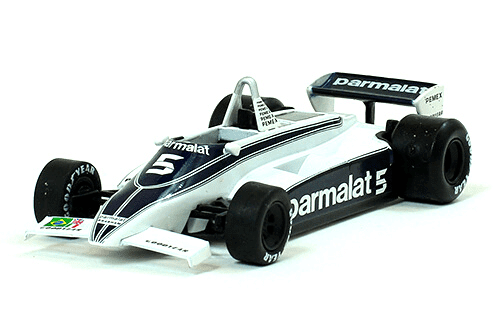 Brabham BT49 1981 Nelson Piquet 1:43 Formula 1 auto collection el pais