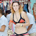 Rumer Willis parades her incredible bikini body as she guzzles champagne from the bottle at Cancun pool party