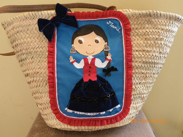 "Las Tres Mercedes": Bolsitas de merienda, Mochilas, Cestos, Neceseres...: