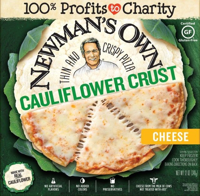 Newman's Own Puts Out New Cauliflower Crust Thin and Crispy Pizzas