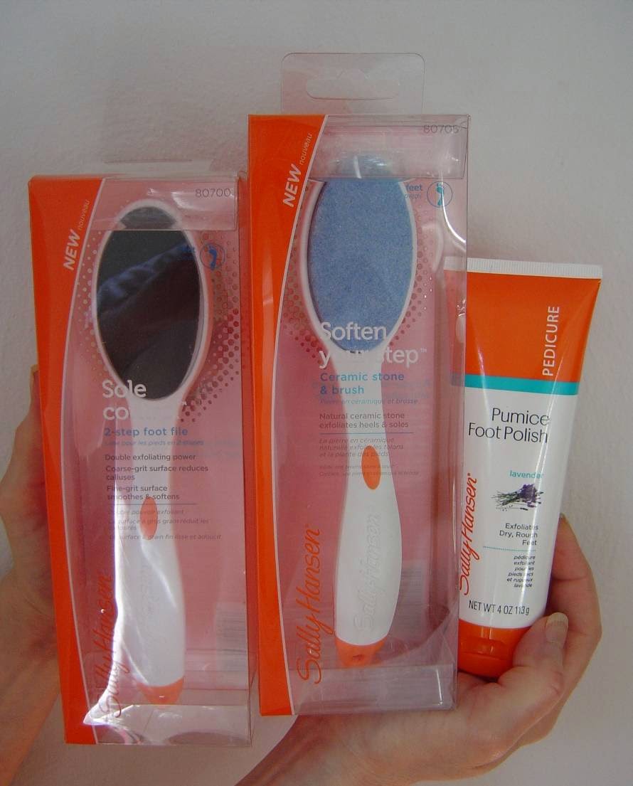 Beautify Those Tootsies With Sally Hansen Exfoliating Foot Products to