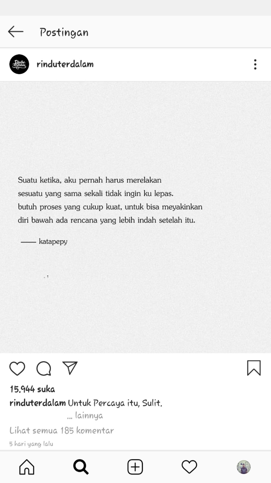 15 Akun Instagram Quotes Cinta Yang Bikin Baper Story Wa Terbaik