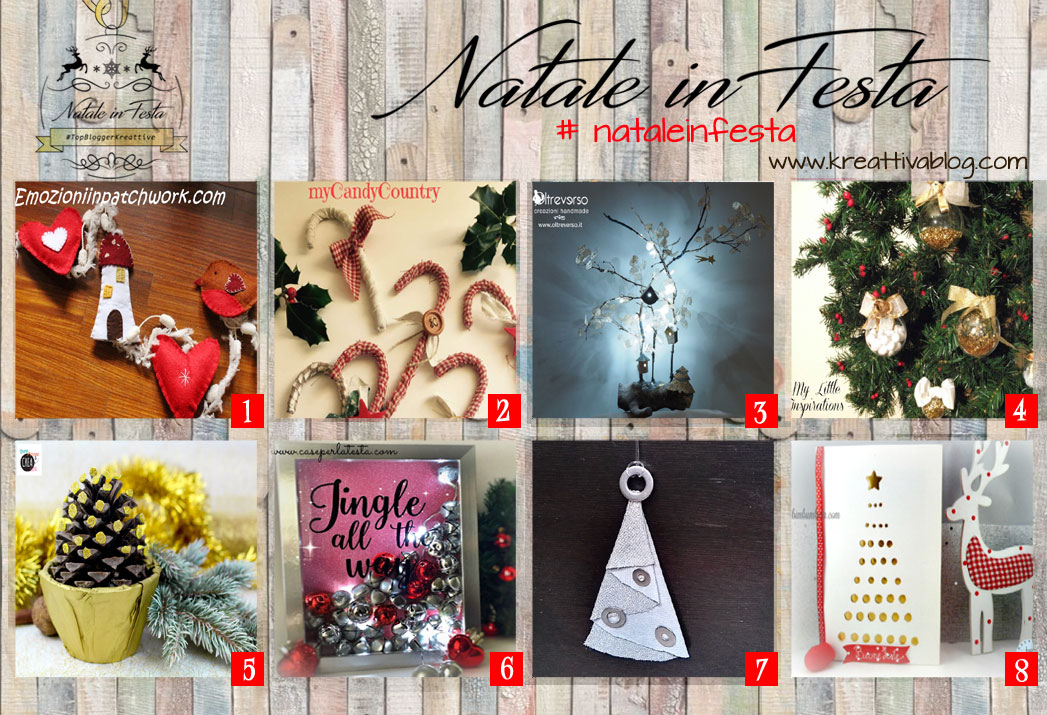 Pane Amore E Creativita Lavoretti Di Natale.Natale In Festa Con Le Topbloggerkreattive Kreattivablog