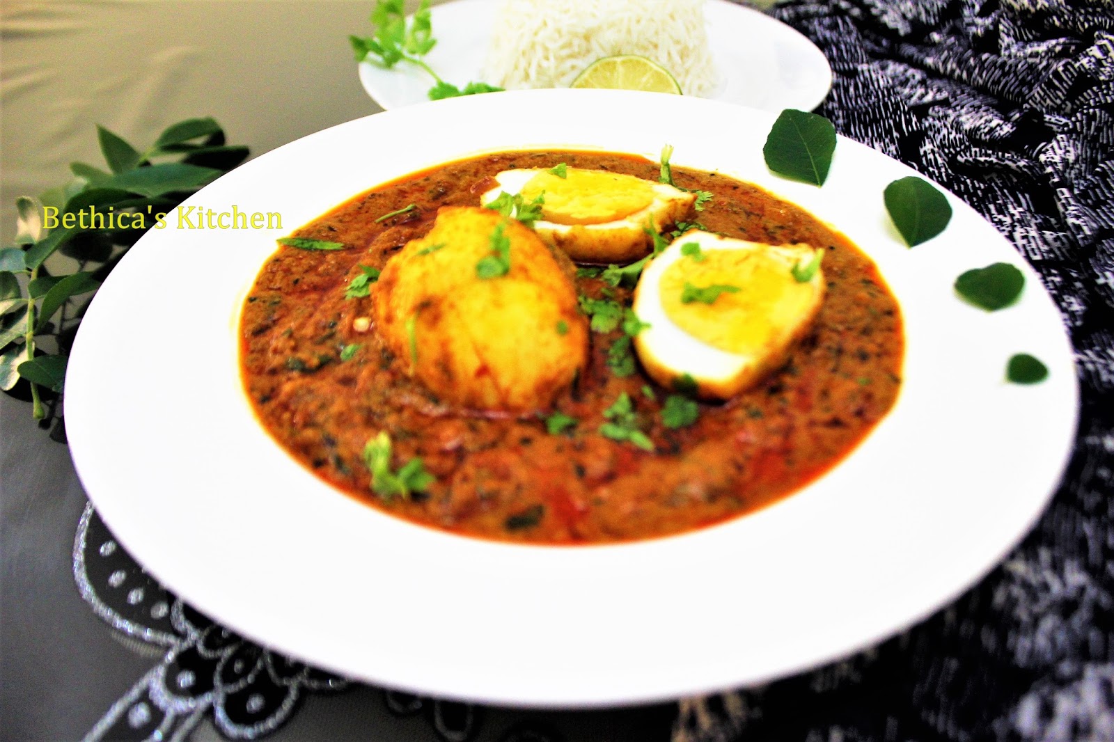 Bethica's Kitchen Flavours Ande ka Salan (Egg Curry Hyderabadi Style)
