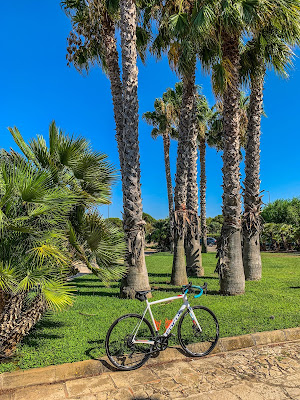 carbon road bike rental in Lecce Salento Apulia Italy
